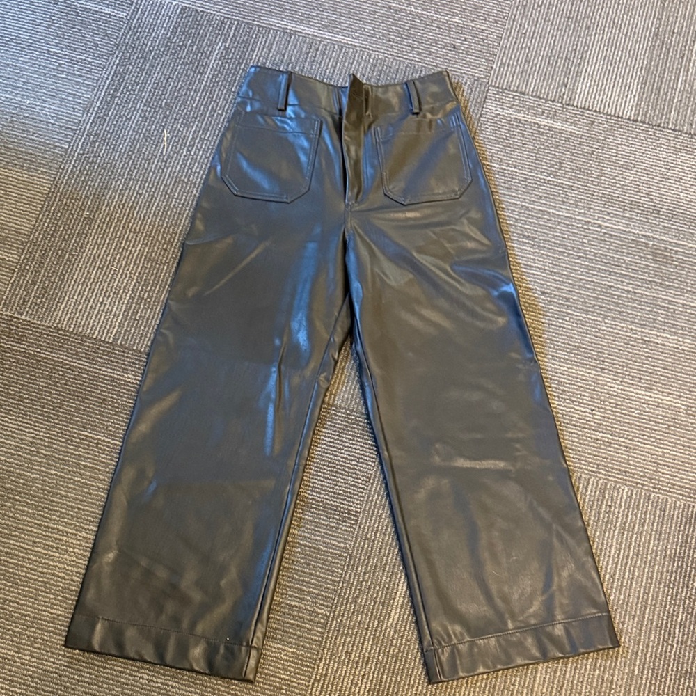 Anthropologie Faux Leather Pants